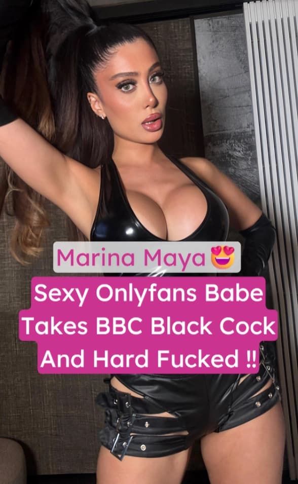 Onlyfans Model Marina Maya Sucking Big Black Cock And Hardcore Fucked Leaked Video