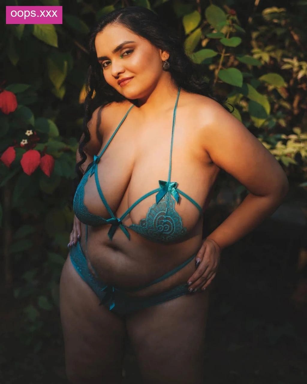 Image of Famous Chubby Desi Model Srishti Khan Full Nude Leaked Photoshoot Huge Boobs And Pussy Rubs Pics
