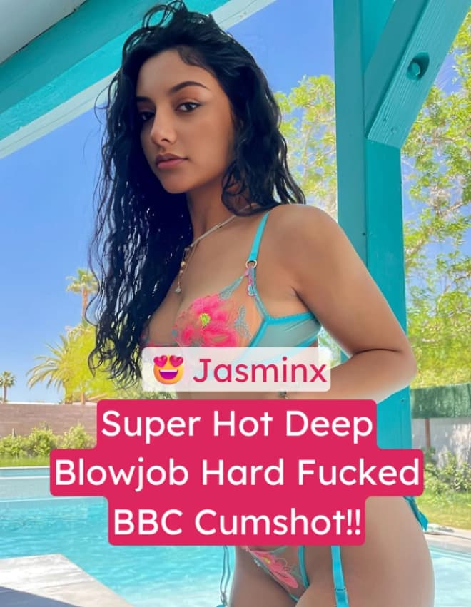 Superhot Jasminx Gives Deep Blowjob And Hard Fucked With BBC Full Cumshot
