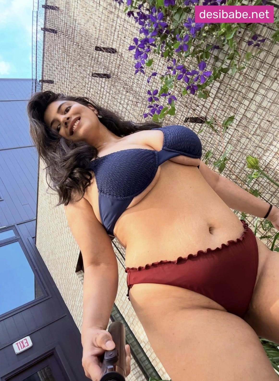 Image of Most Wanted NRI Model Rashmiix Nude Boobs Show Pinches Nipples and Squeezes Big Tits
