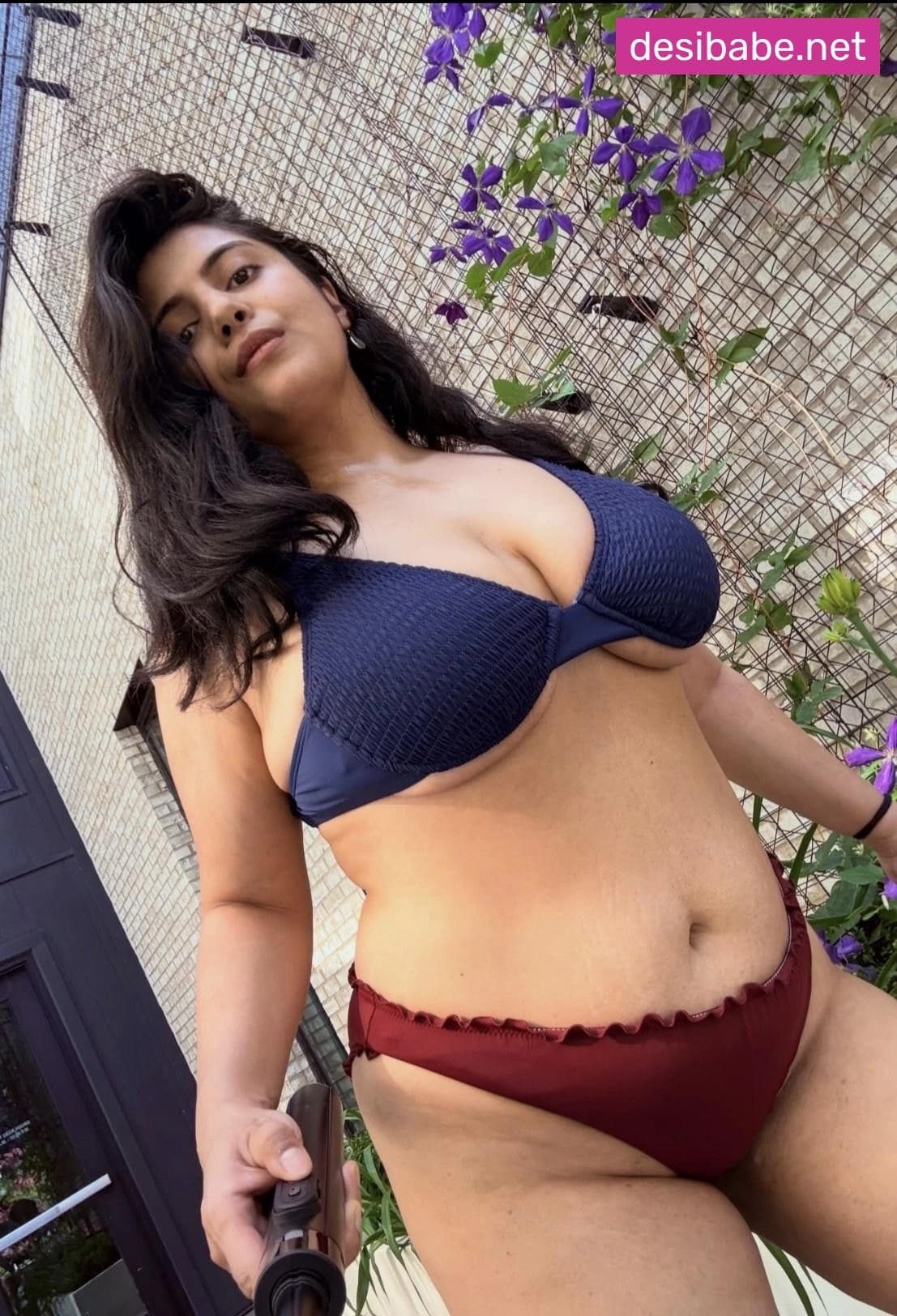 Image of Most Wanted NRI Model Rashmiix Nude Boobs Show Pinches Nipples and Squeezes Big Tits