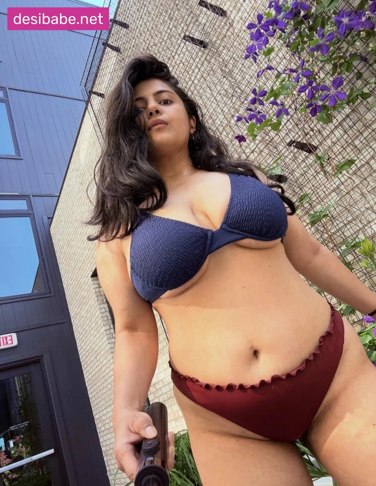 Image of Most Wanted NRI Model Rashmiix Nude Boobs Show Pinches Nipples and Squeezes Big Tits