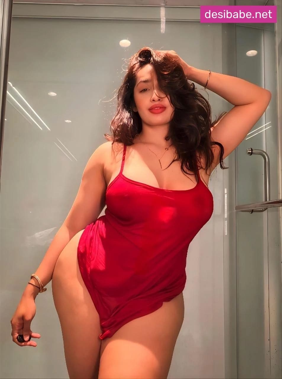 Image of Famous Insta Influencer Aditi Mistry Exclusive Premium Photos Teasing Her Big Ass and Boobs